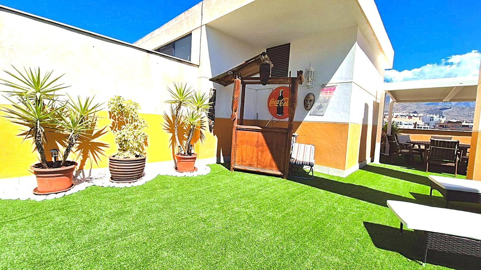 Beach Penthouse Apartment Benidorm Cala Cala de Finestrat Dış mekan fotoğraf